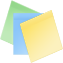Sticky Notes icon png 128px
