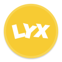 LyX for Mac icon png 128px