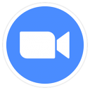 Zoom Meetings icon png 128px