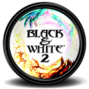 Black & White II icon png 128px