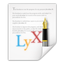LyX icon png 128px