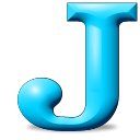 J icon png 128px