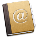 Address Book (Contacts) for Mac icon png 128px