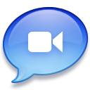 Apple iChat icon png 128px