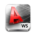 AutoCAD WS for Android icon png 128px