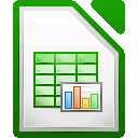 LibreOffice Calc icon png 128px