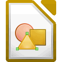 LibreOffice Draw icon png 128px