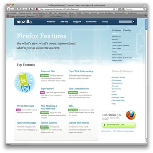 Firefox for Mac picture Firefox for Mac picture