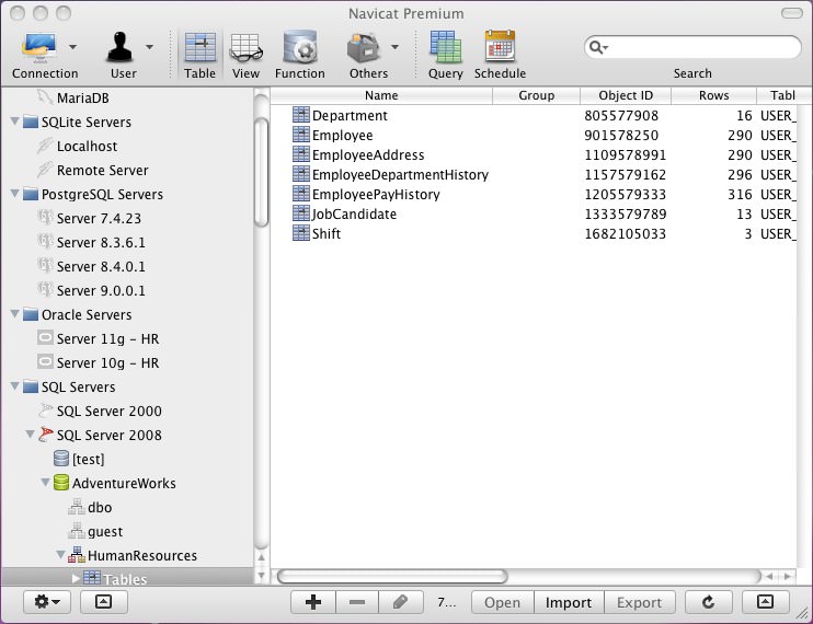 Navicat Premium Navicat Premium For Mac