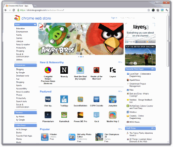 Google Web Store screenshot.