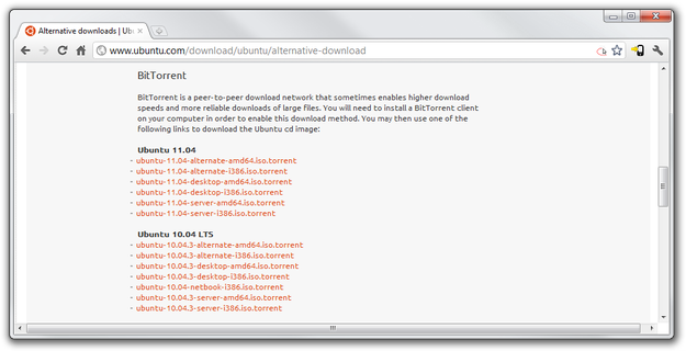 Ubuntu torrent file download website