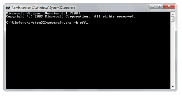 Windows 7 command line