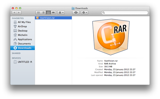 Открыть rar на mac