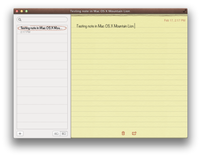 Mac OS X 10.8 Notes