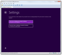 Step 3 of final Windows 8 setup in VMware virtual machine.