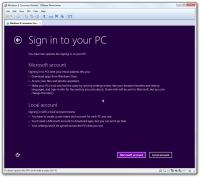 Step 5 of final Windows 8 setup in VMware virtual machine.