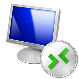 Default Windows 7 Remote Desktop Connection icon.