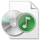 Nero Burning ROM NRG audio image icon