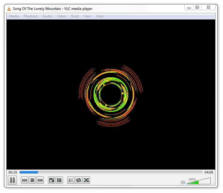 VLC player screenshot