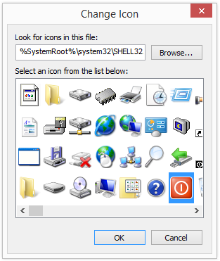 Windows 8 icon library