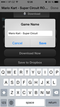 GBA4iOS install the game