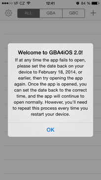GBA4iOS installed to iPhone