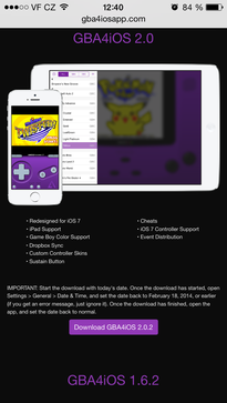 Install GBA for iOS