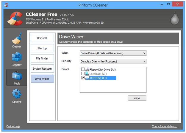CCleaner for Windows