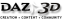 DAZ 3D Inc. logo