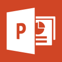 Microsoft Powerpoint for iOS icon png 128px