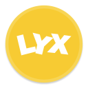 LyX for Mac icon png 128px