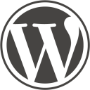 WordPress icon png 128px
