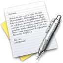 TextEdit icon png 128px
