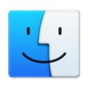 Apple Finder icon png 128px
