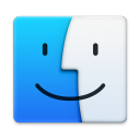 Apple Finder icon png 128px