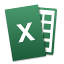 Microsoft Excel for Mac icon png 128px