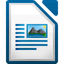 LibreOffice Writer icon png 128px