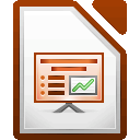 LibreOffice Impress icon png 128px