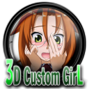 3D Custom Girl icon png 128px