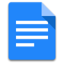 Google Docs icon png 128px