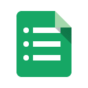 Google Forms icon png 128px