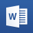 Microsoft Word for iOS icon