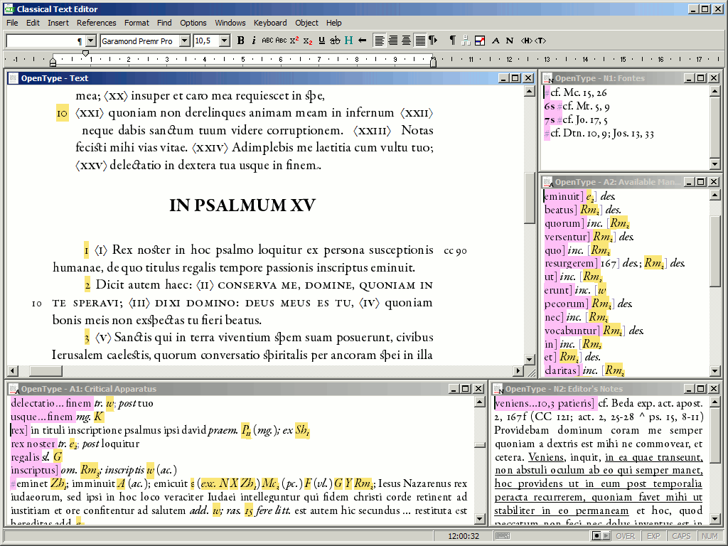 Classical Text Editor picture