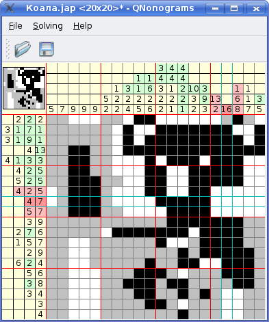 QNonograms picture or screenshot