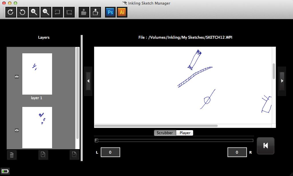 Inkling Sketch Manager picture or screenshot