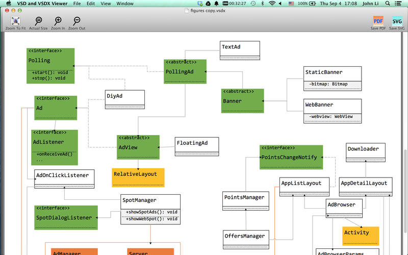 VSDX and VSD Reader picture or screenshot