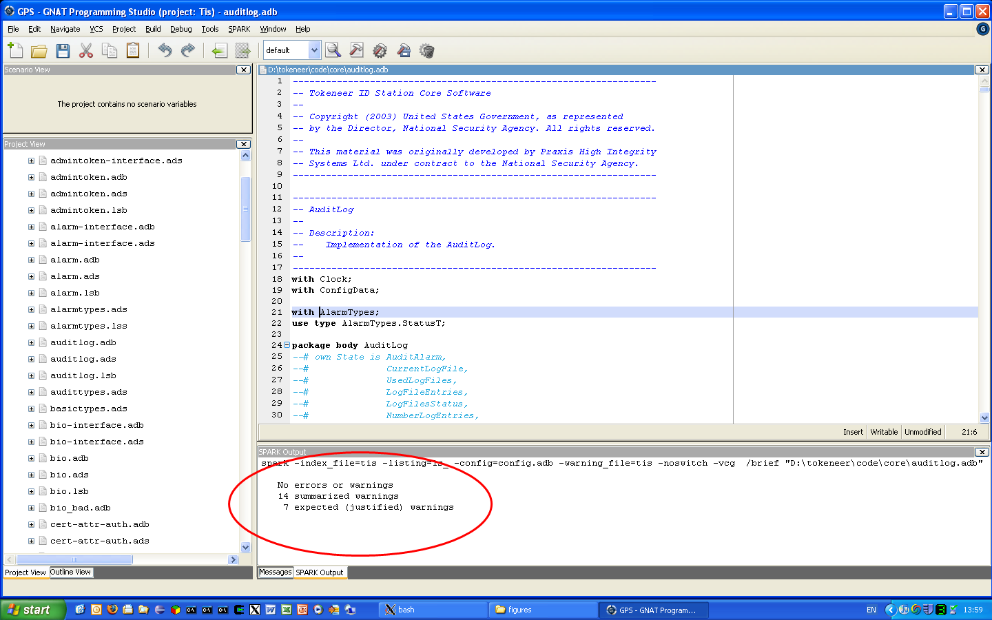 GNAT Programming Studio (GPS) picture or screenshot