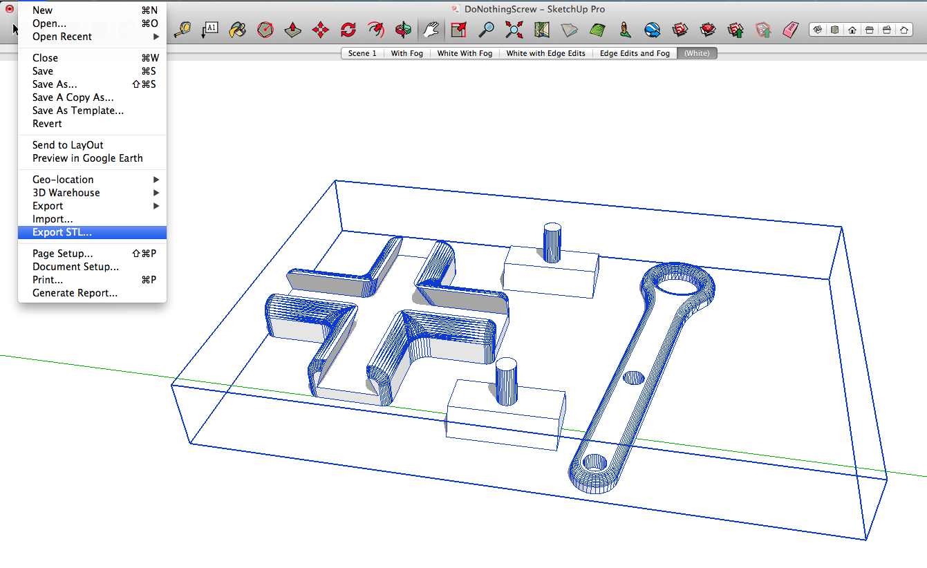 file stl sketchup