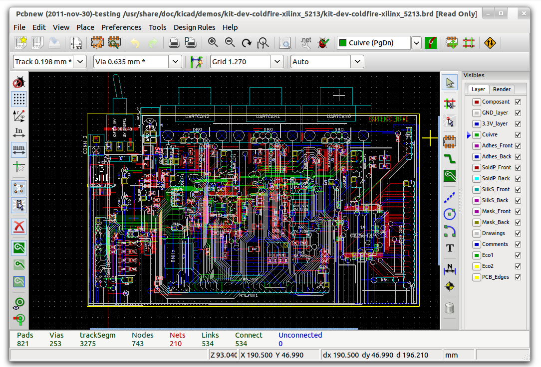 KiCad EDA Software Suite picture or screenshot