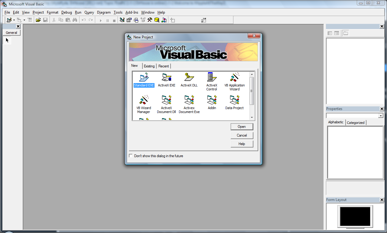 โปรแกรม visual basic instinct